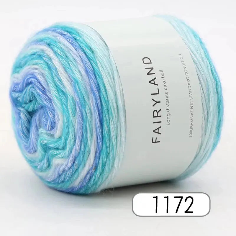 100g Gradient Rainbow Yarn