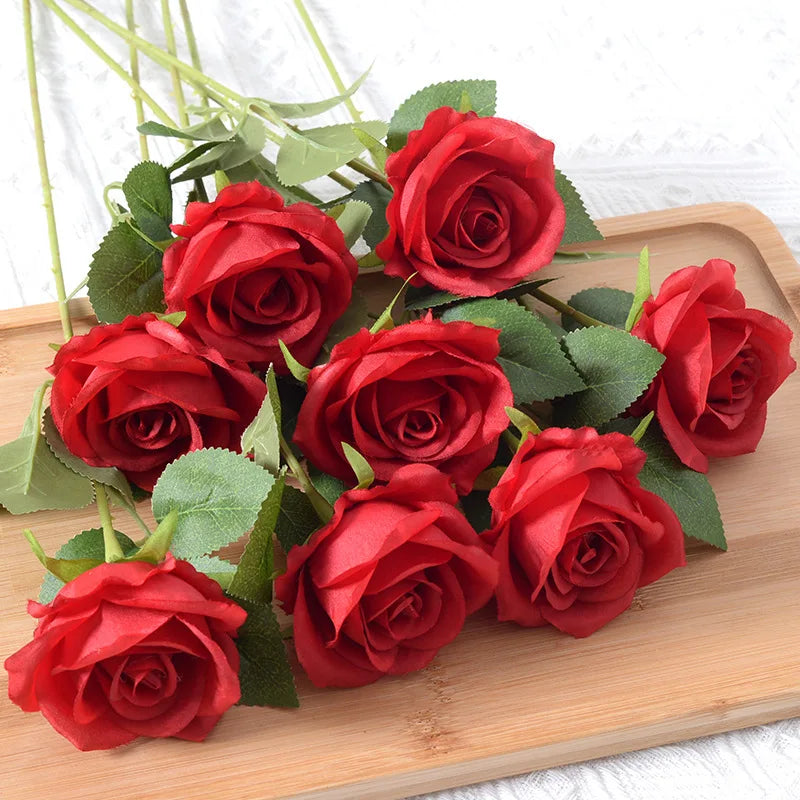Lyra 20 inch Artificial Rose Flower