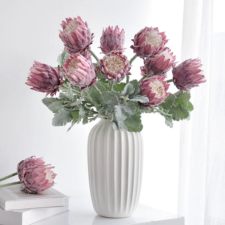 Lanza 25 Inch Artificial King Protea Faux Flower