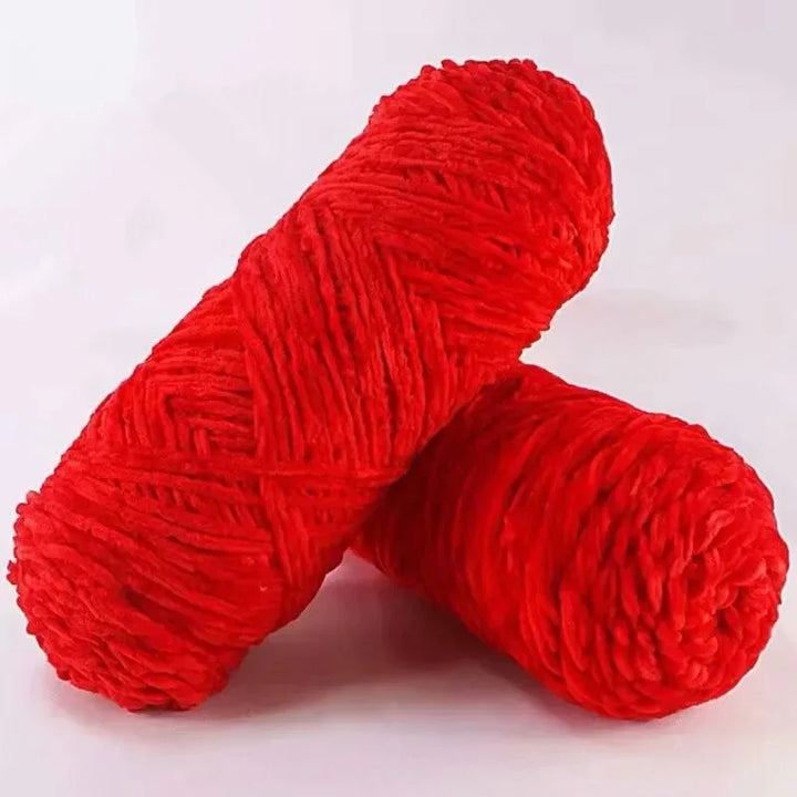 5PC/ Chenille Crochet Yarn