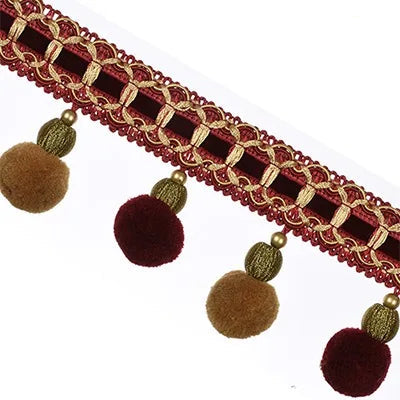 Casterin Beaded Tassel Fringe Trim