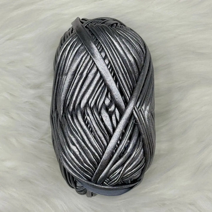 Metal Style Silver Cloth Strip Thread