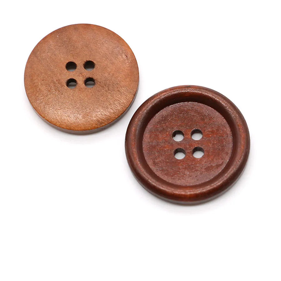 10 PC / Drake Wood Buttons