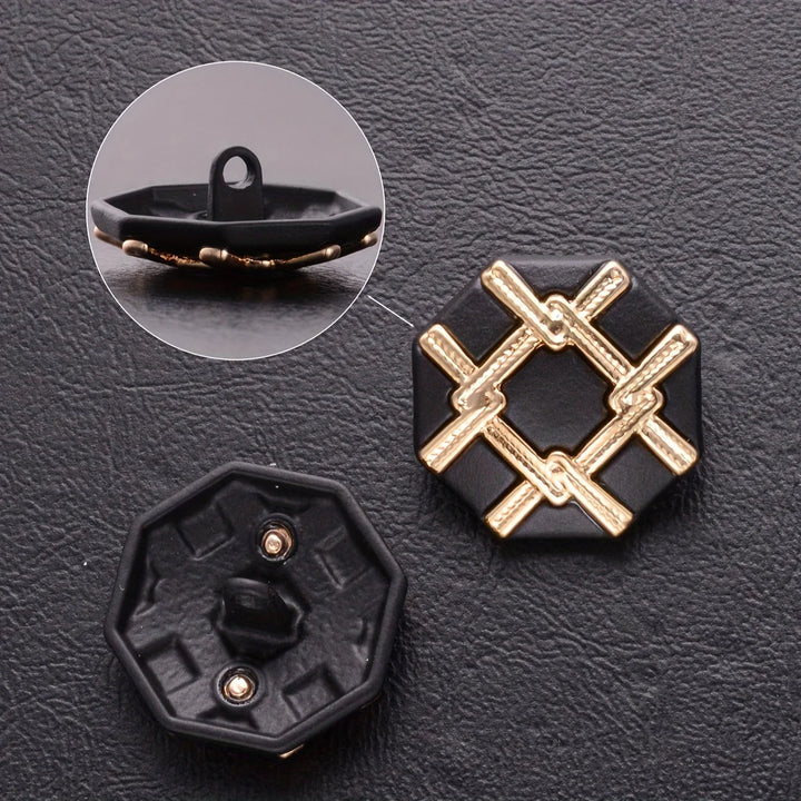 5 PC / Emoais Metal Buttons