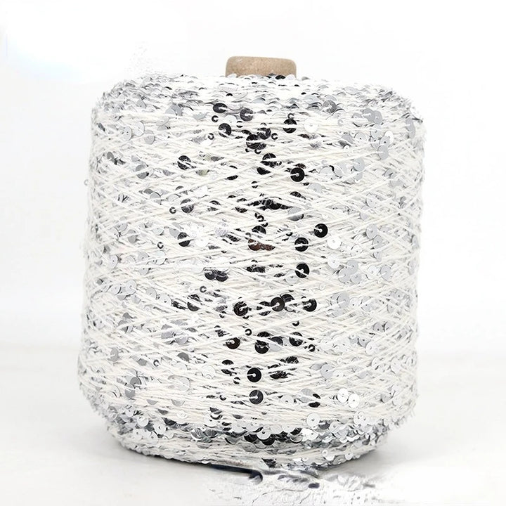 50g Metallic Sequin Yarn Sparkle Glitter