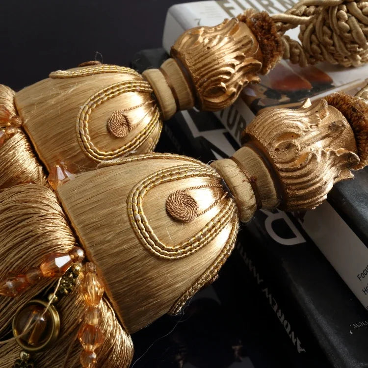 2 PC Navora Curtain Tiebacks