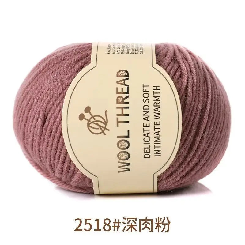 50g Medium Thick Crochet Yarn
