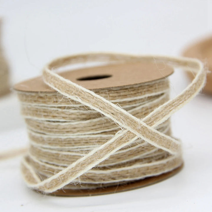 2 Yards / Natural Jute Rope Ribbon