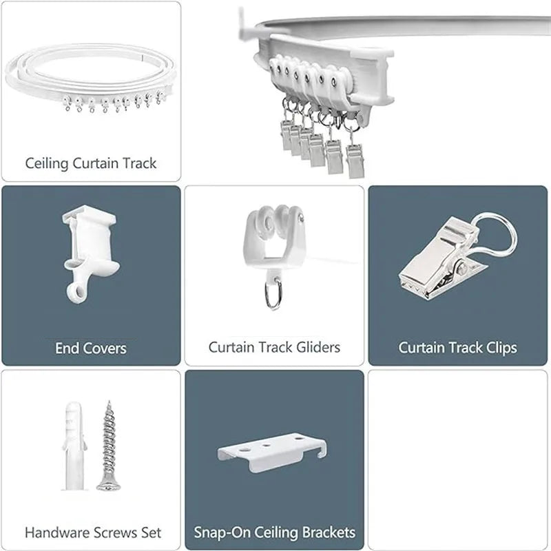 Flexible PVC Track – Classic Modern Fabrics