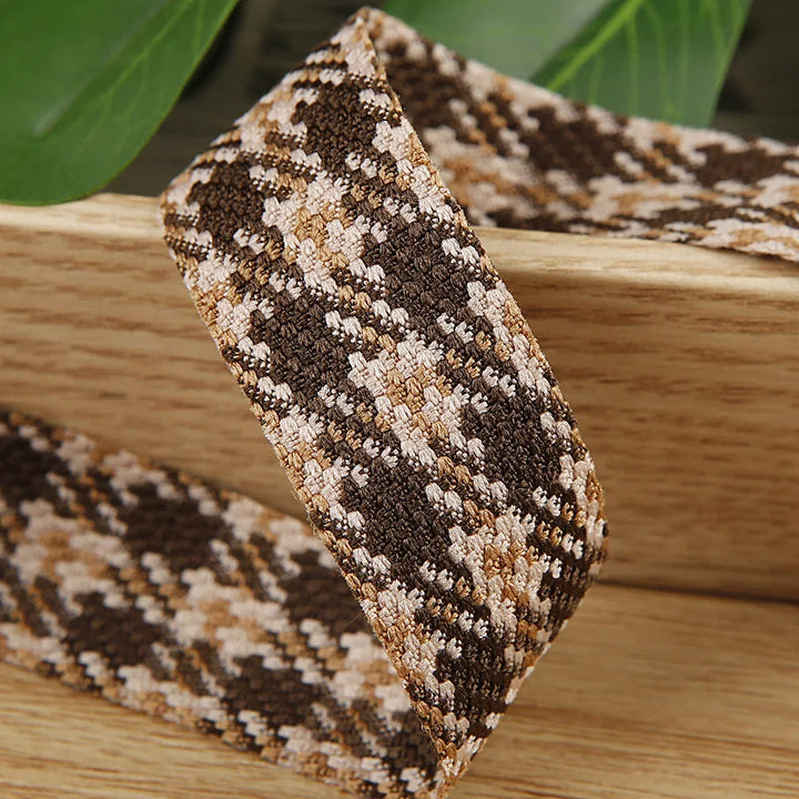 5 Yards / Retro Classic Jacquard Ribbon