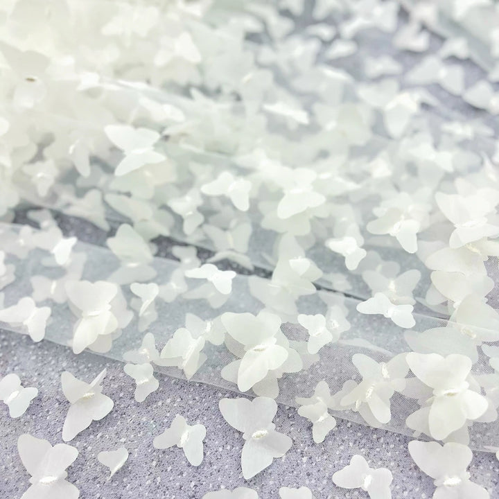 Eris Embroidered Tulle Lace Fabric