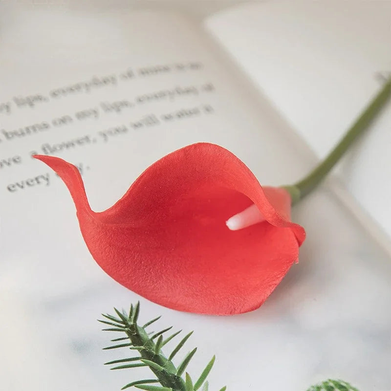 10pc Ciel Mini Calla Lily Artificial Flower
