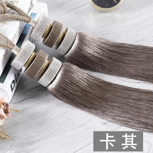 2 PC Virellea Curtain Tassel Tiebacks
