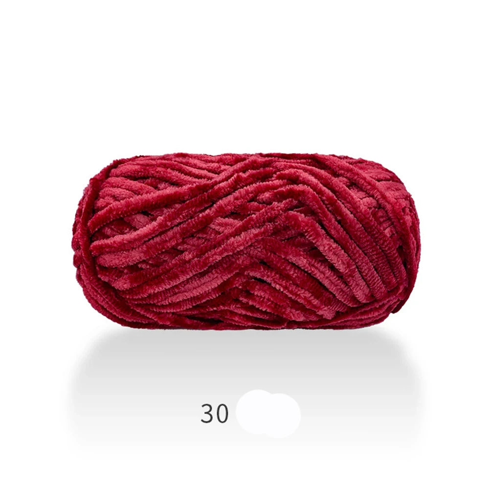 100g Chenille Plush Yarn