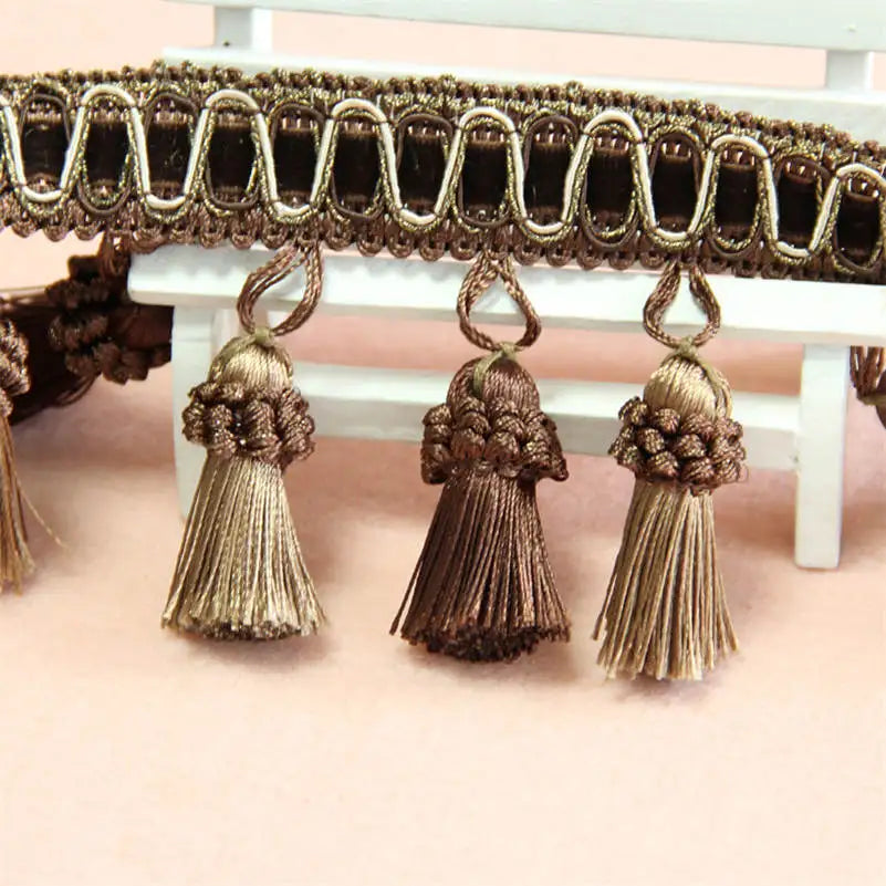 Kalie Beaded Tassel Fringe Trim