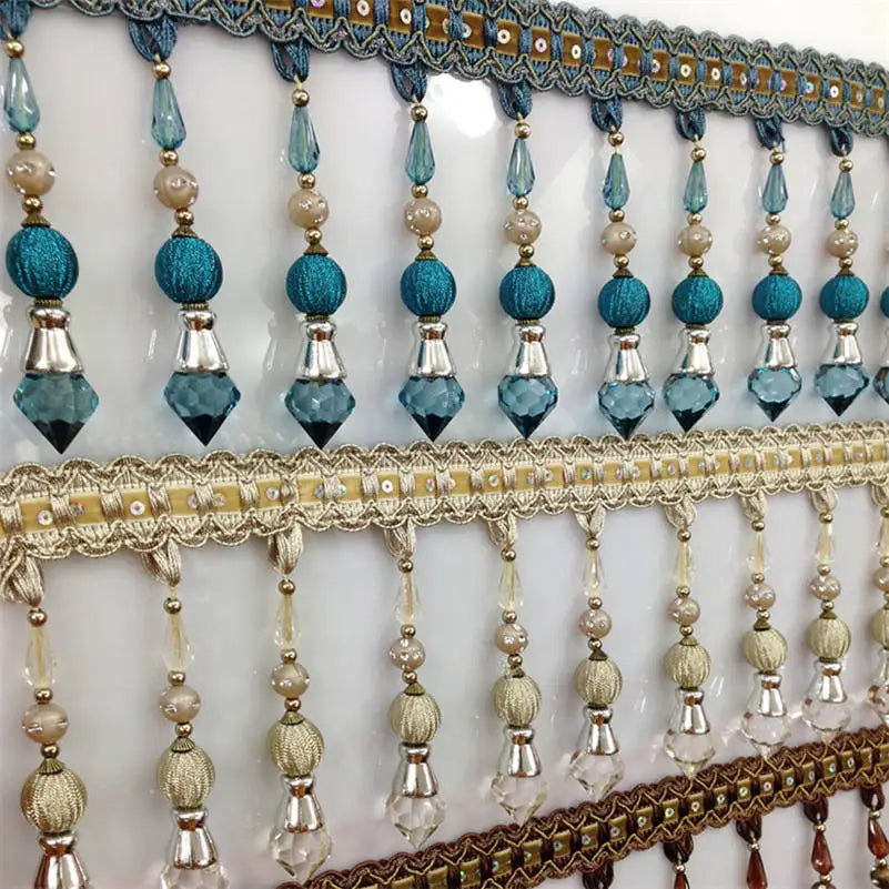 Fregrich Beaded Tassel Fringe Trim