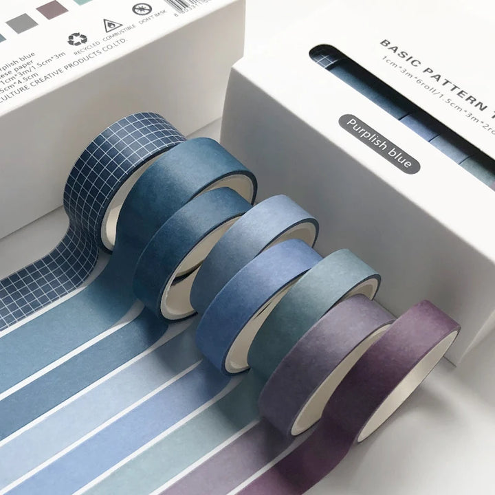 3 Meter / Blue Ocean Decorative Washi Tape