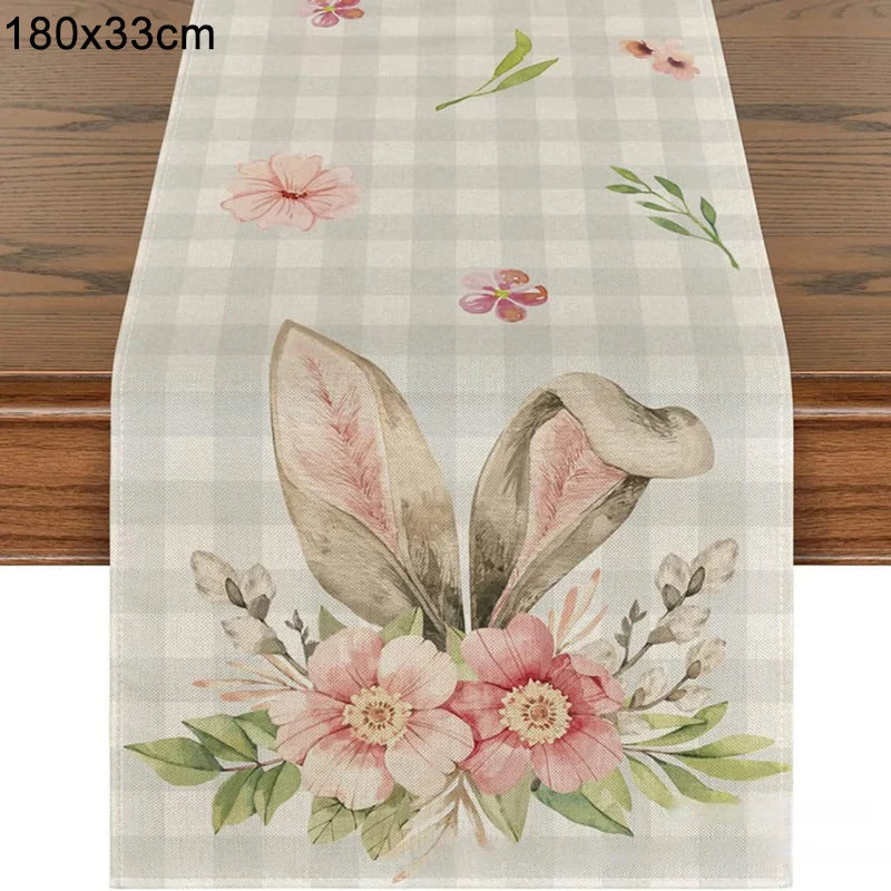 Easter Large Rabbit Table Runner