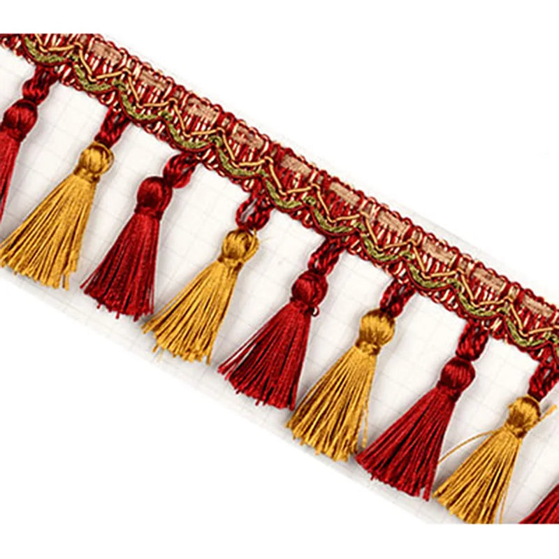 Intonio Beaded Tassel Fringe Trim