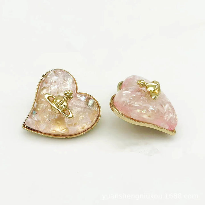 6 PC / Pione Resin Buttons