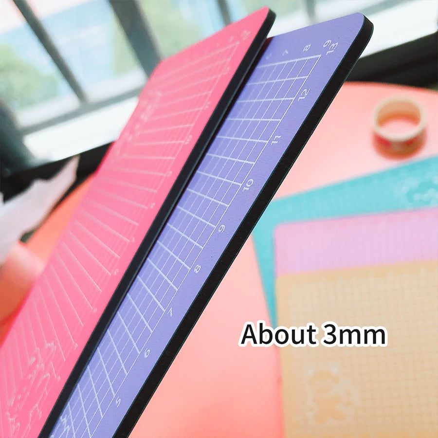 A6 Multifunctional High Elasticity Handicraft Art Cutting Mat