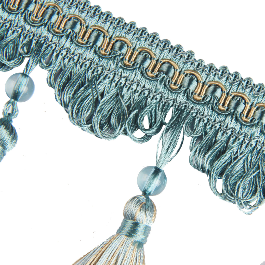 6 YARDS / Lucia Beaded Tassel Fringe Trim
