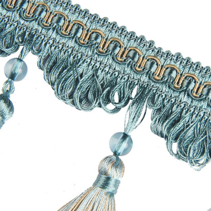 6 YARDS / Lucia Beaded Tassel Fringe Trim