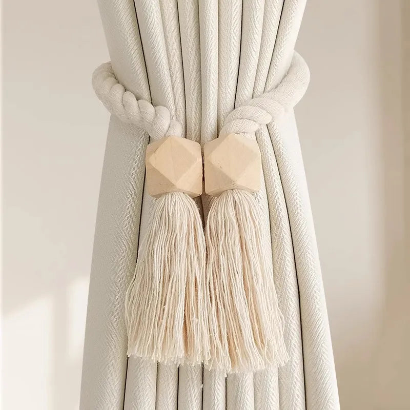 2 PC Delure Farmhouse Tieback