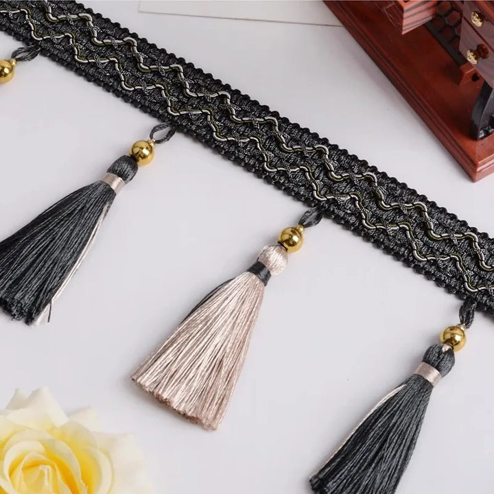 12 YD / Rivaro Trim Tassel Fringe