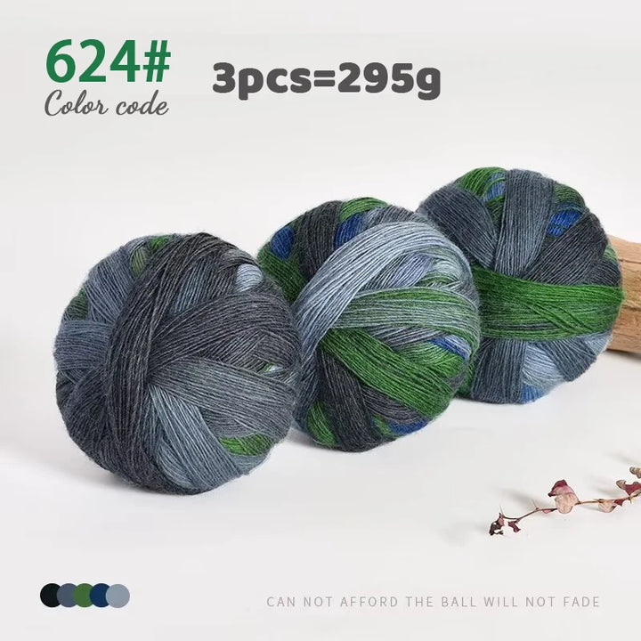 295g Colorful Wool Yarn