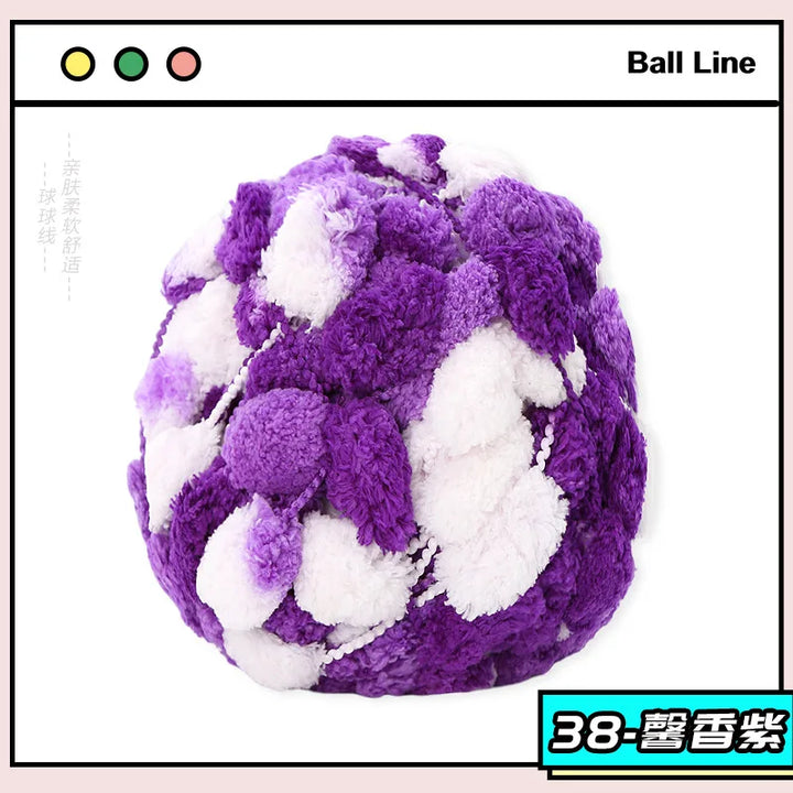 100g Colorful Thick Ball Yarn