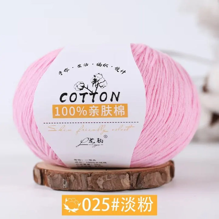 50g 100% Cotton Soft Colors Yarn Cotton