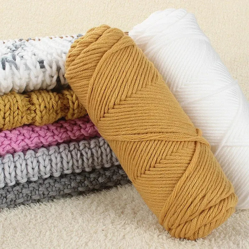 5 PC / Valentine's Soft Blended Cotton Yarn