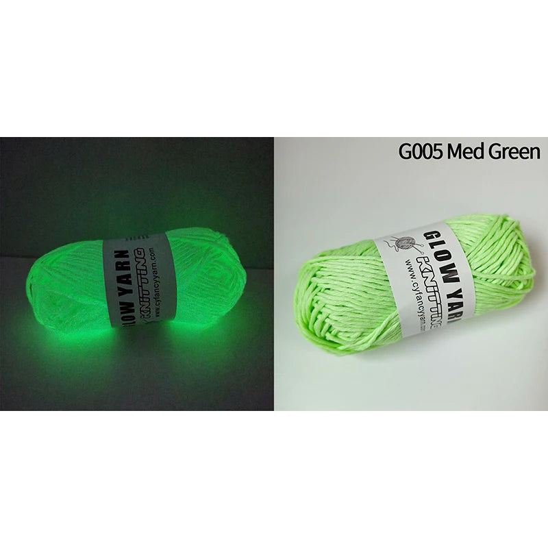 50g Night Glow In The Dark Yarn
