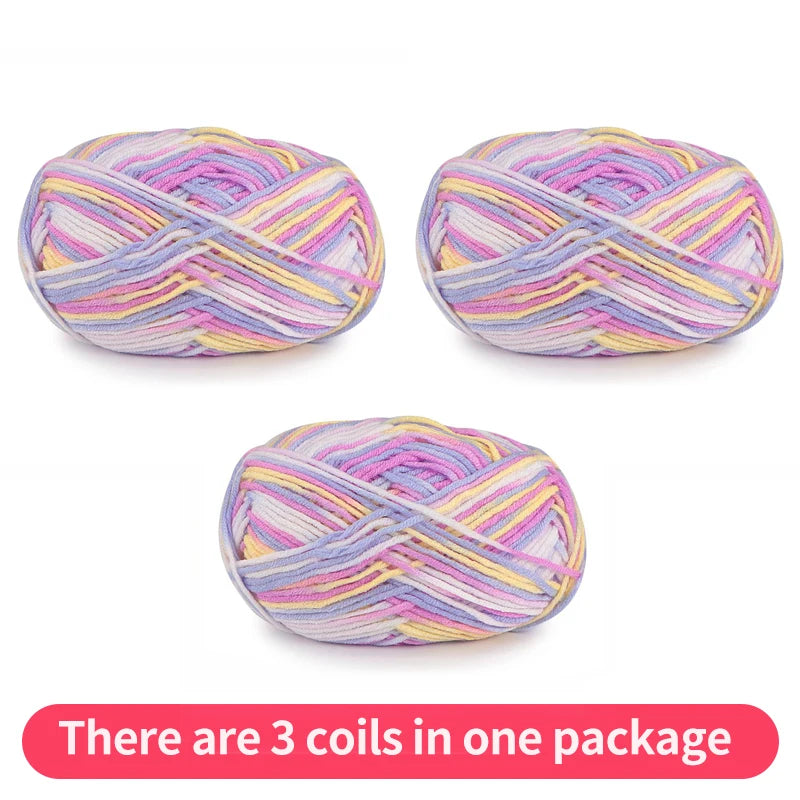 150g Segmented Dyed Gradient Colorful Yarn