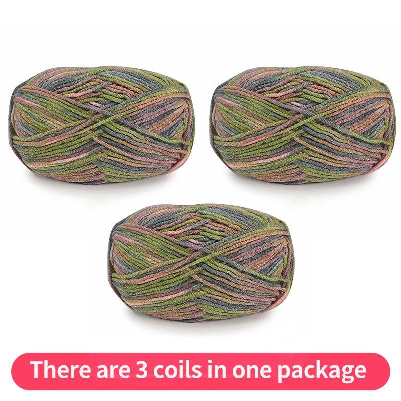 150g Segmented Dyed Gradient Colorful Yarn