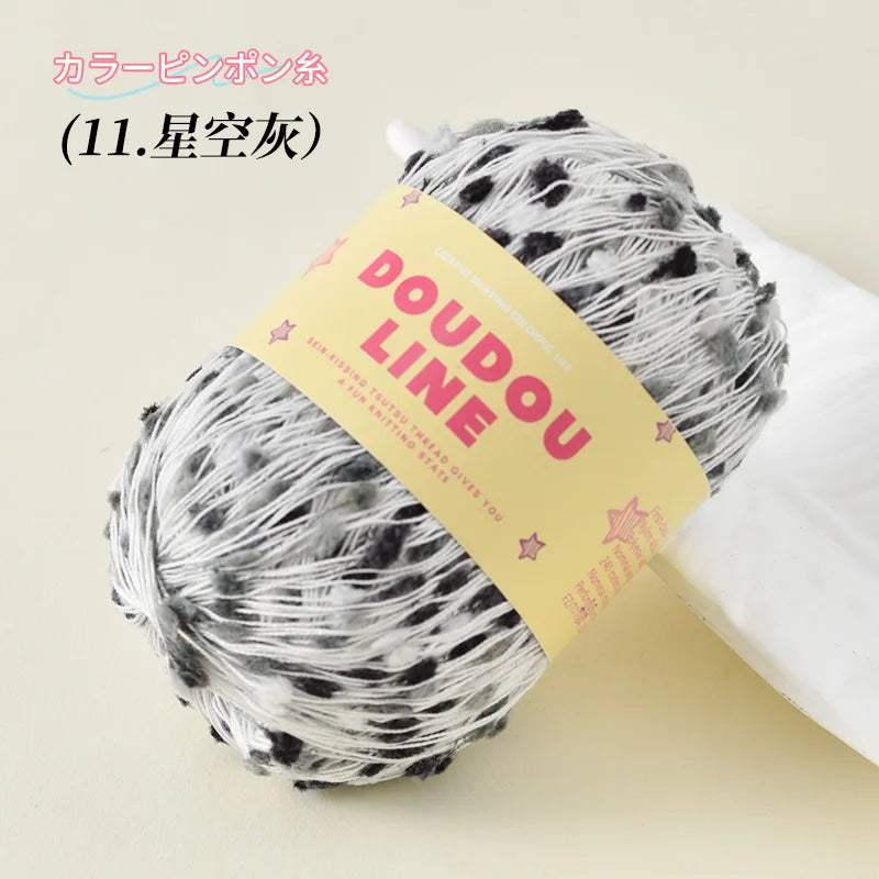 50g Handmade Woven Mixed Knitting Yarn