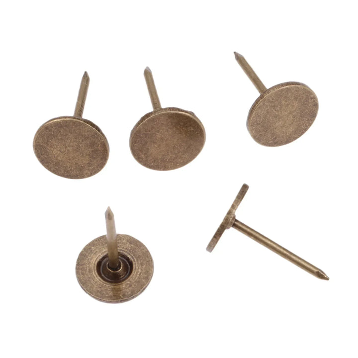 100pc Iron 11*17mm Antique Bronze Upholstery Nails
