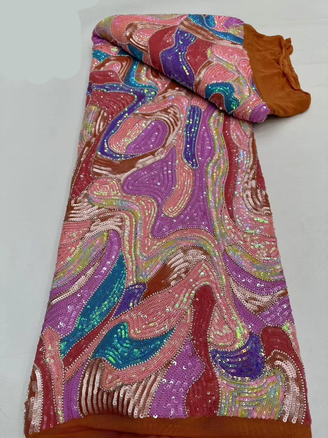 5 YARDS / 10 COLORS / Opulenza Beaded Embroidery Bridal Mesh Lace Fabric