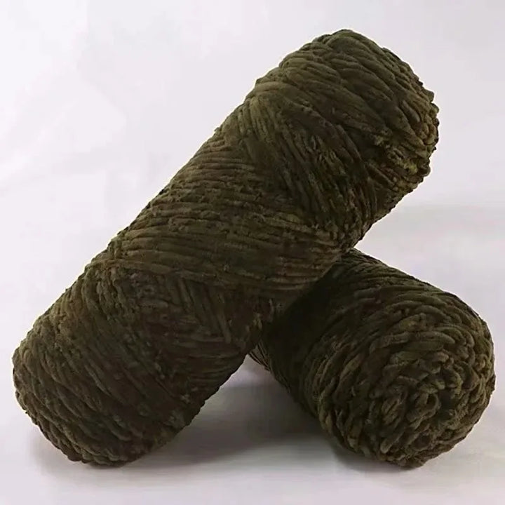 5PC/ Chenille Crochet Yarn