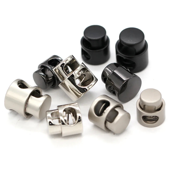 Fason 5Pcs 12mm Alloy Ball Spring Cord Lock Stopper
