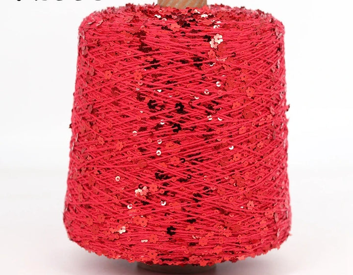 50g Metallic Sequin Yarn Sparkle Glitter
