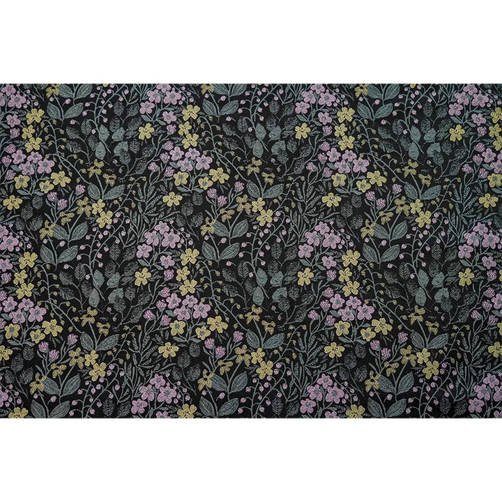 Relay Contrasting Floral Yarn Dyed Jacquard Fabric
