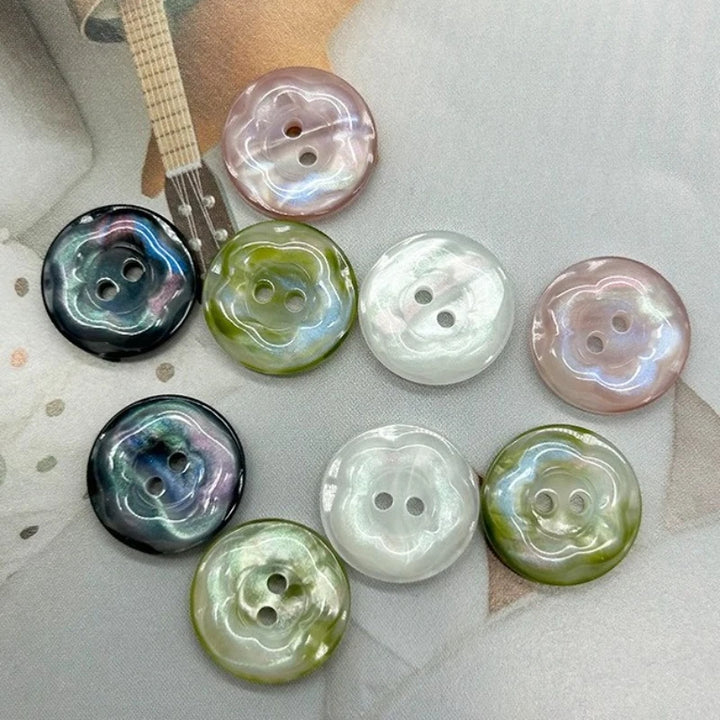 10 PC / Naoi Resin Buttons