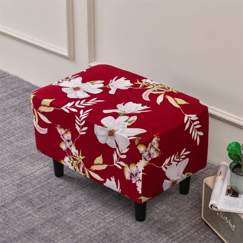 Classic Floral Stretch Armchair Cover