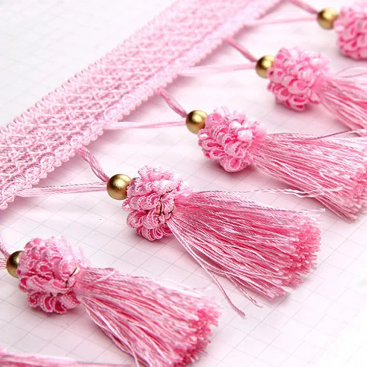 Ankors Beaded Tassel Fringe Trim