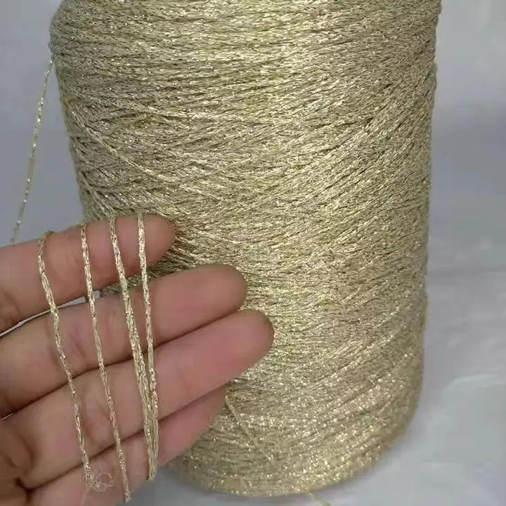 Metallic Wool Cotton Yarn