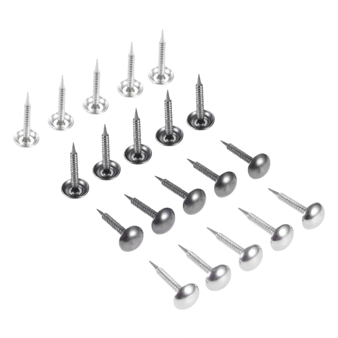 50pcUpholstery Nails Sliver/Black 8*20mm