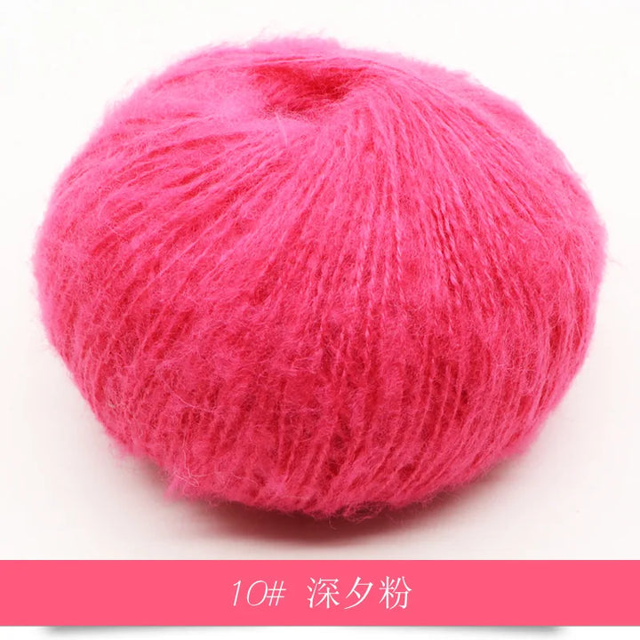 25g 1Pc Mohair Yarn for Hand Knitting