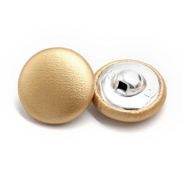 Retson 11/15/20/25/30mm Leather Covered Button - 10 PC